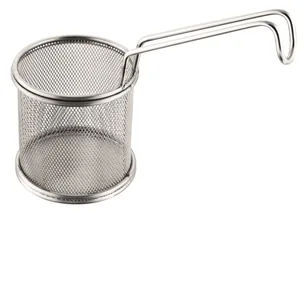 Pommes frites trådkurv,  8 cm.  - Hurtig levering