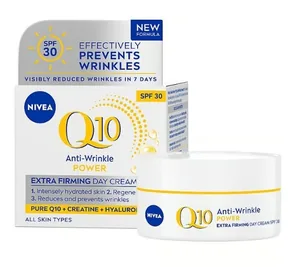 Nivea Q10 power anti-wrinkle extra firming day cream spf30 50ml