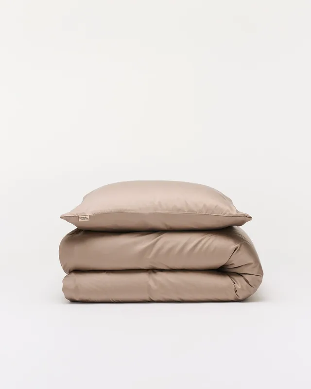 Bambussengetøj Taupe TC400