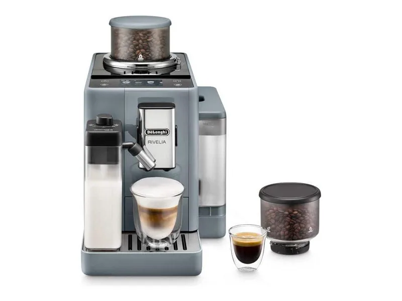 Automatisk kaffemaskine De'Longhi Rivelia EXAM440.55.G - stengrå