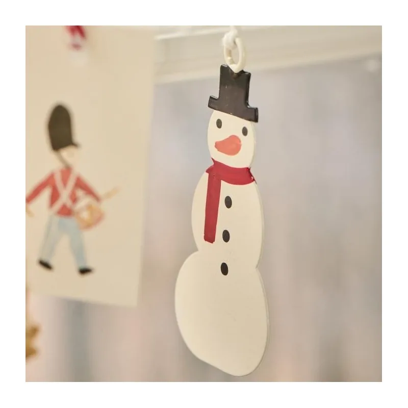Snemand "My Nostalgic Christmas" metalornament - Ib Laursen