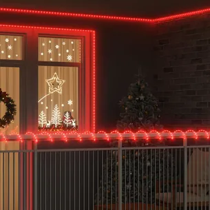 LED-lysslange rød 5 m med 120 LED