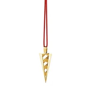 Georg Jensen 2025 Juleornament, kræmmerhus - Forgyldt  : Erling Christensen Møbler