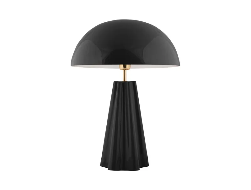 LEITMOTIV Bord lampe Amplio XL enamel black