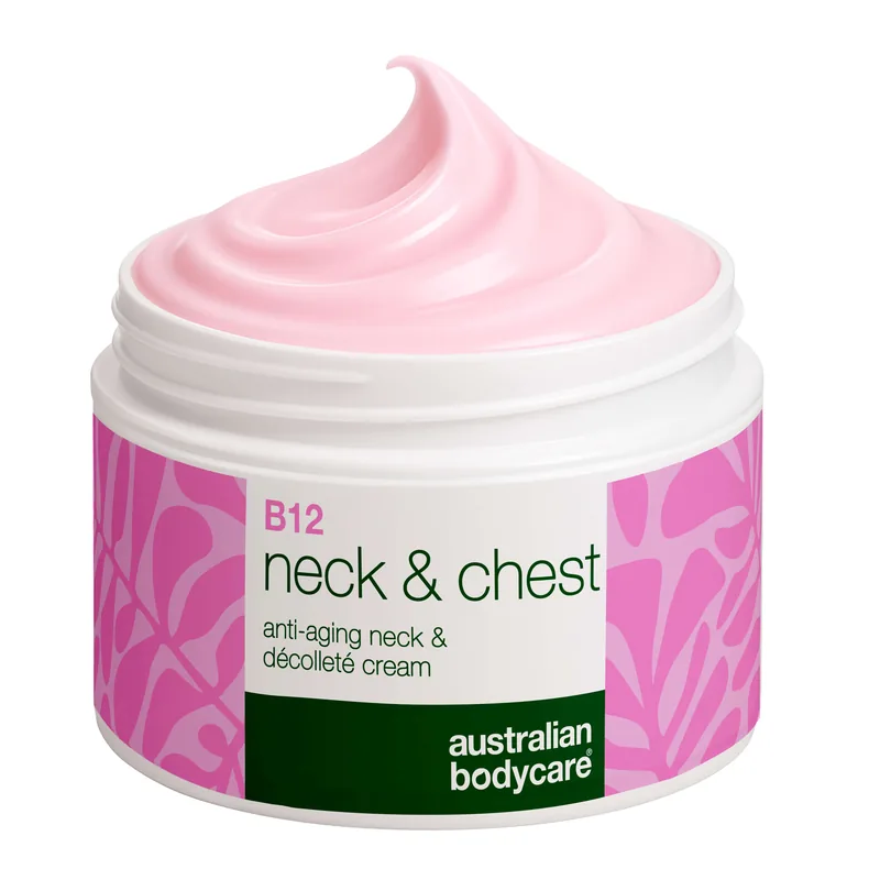 B12 Creme til Hals og Bryst  -  Reducer rynker og slap hud â B12 Hals- og Dekolletécreme fugter, opstrammer og mindsker rynker. For en glat og ungdommelig hud. - 100 ml / 3 stk.