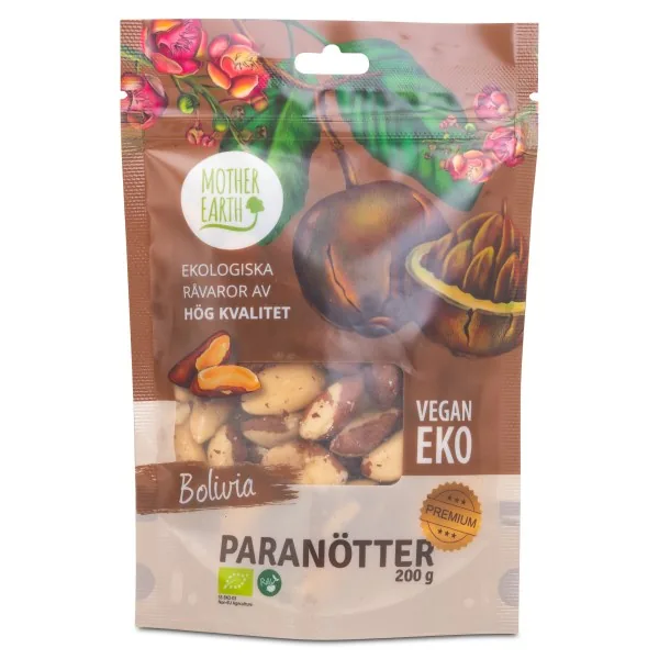 Mother Earth Paranødder Premium RAW & ØKO, 200 g