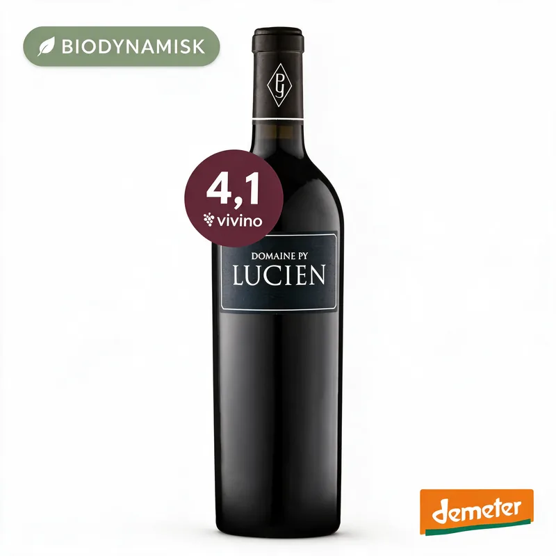 Domaine Py Lucien, økologisk rødvin 2023, Languedoc, Frankrig