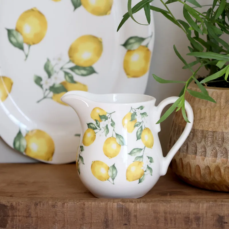 Porcelænskande  Maison Citron | Creme | Lille | Chic Antique