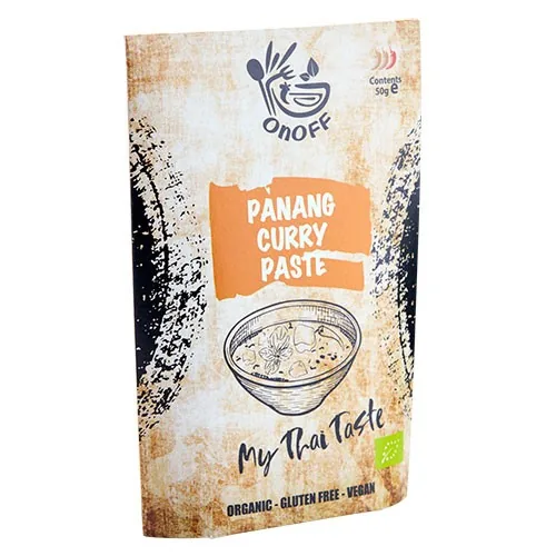 Thai Panang Curry Paste Økologisk  - 50 gram - OnOff Spices - DISCOUNT PRIS