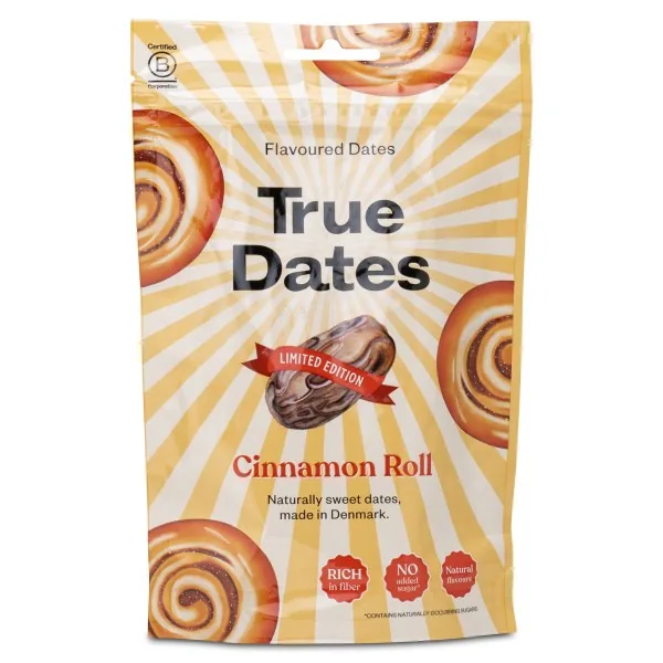 True Dates, Cinnamon Roll, 100 g