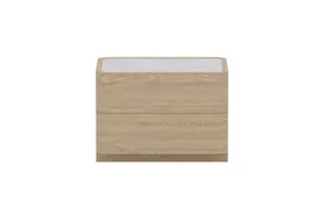 Venture Home Noble Skuffesektion 40x50x36 cm - Nature MDF / 3D Paper Glass