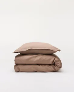Hørsengetøj taupe