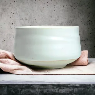 Matcha keramikskål uden hældetud (Matcha chawan)