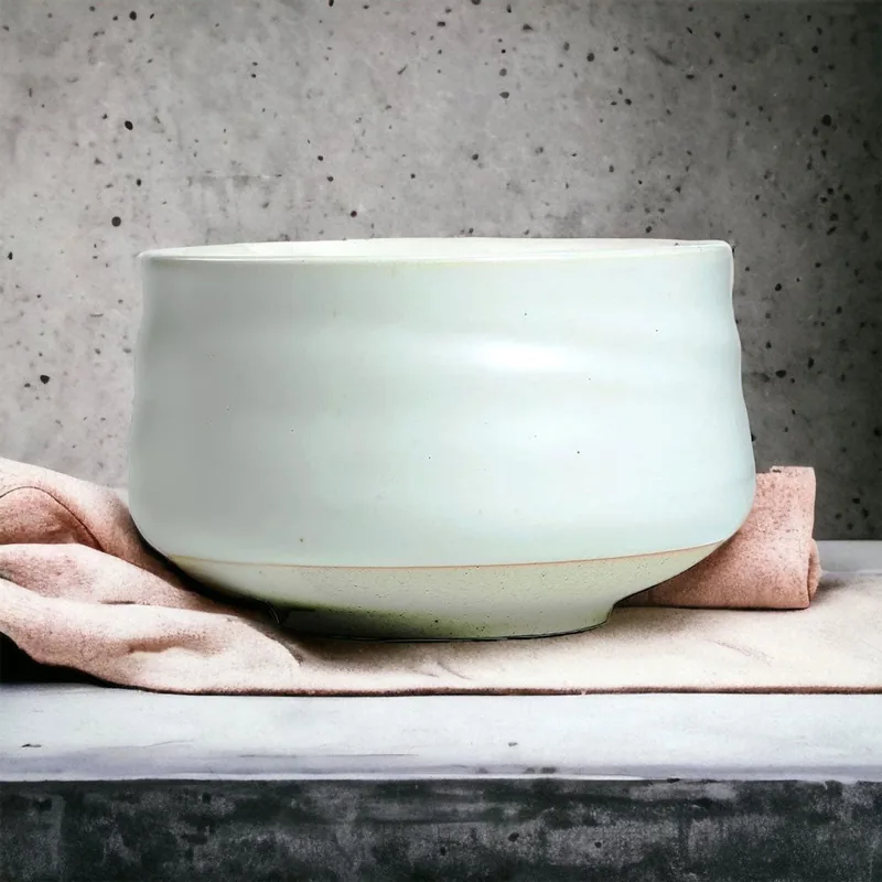 Matcha keramikskål uden hældetud (Matcha chawan)