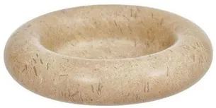 OYOY living design savi marble candleholder Large Ø13.8 x H3 cm 103 beige