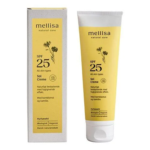 Mellisa Solcreme SPF 25 - 150 ml. (Holdbarhed 02-2027)