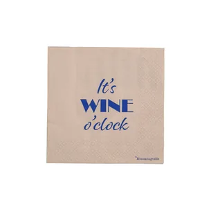 Wine serviet 33x33 cm