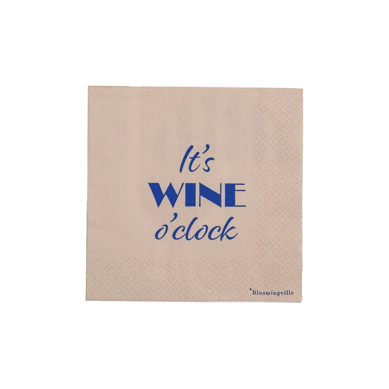 Wine serviet 33x33 cm