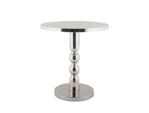 LEITMOTIV Side bord Sheen aluminium chrome