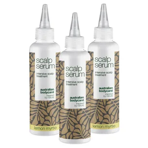 3 for 2 Serum hovedbundskur 150 ml - pakketilbud â Pakketilbud med 3 hovedbundskure (150 ml): Tea Tree Oil & Lemon Myrtlet