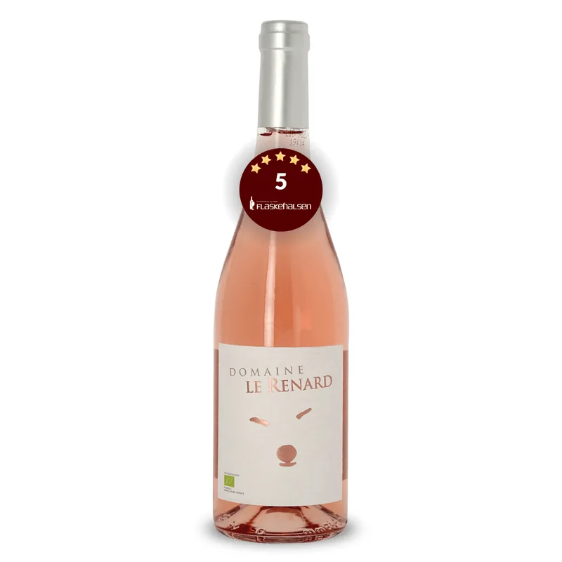 Le Renard Økologisk Rosévin Principauté d'Orange 2024, Vaucluse Frankrig