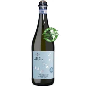 Giol Prosecco Frizzante Col Fondo, Økologisk Mousserende uden tilsatte sulfitter, vegansk 2025