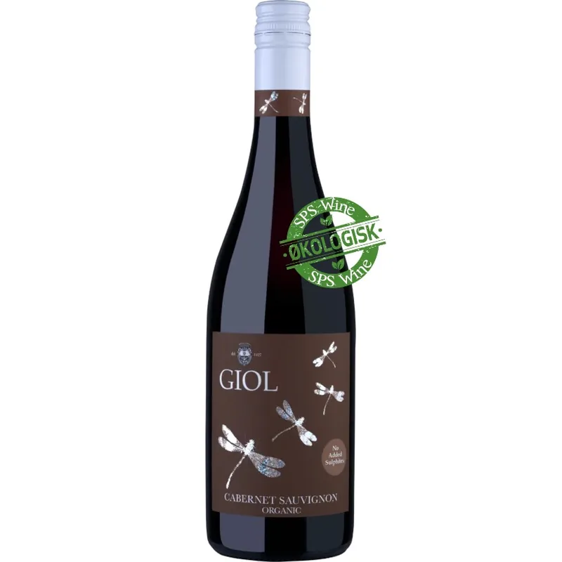Giol Cabernet Sauvignon Økologisk Rødvin 2025- uden tilsatte Sulfitter, Veneto Italien