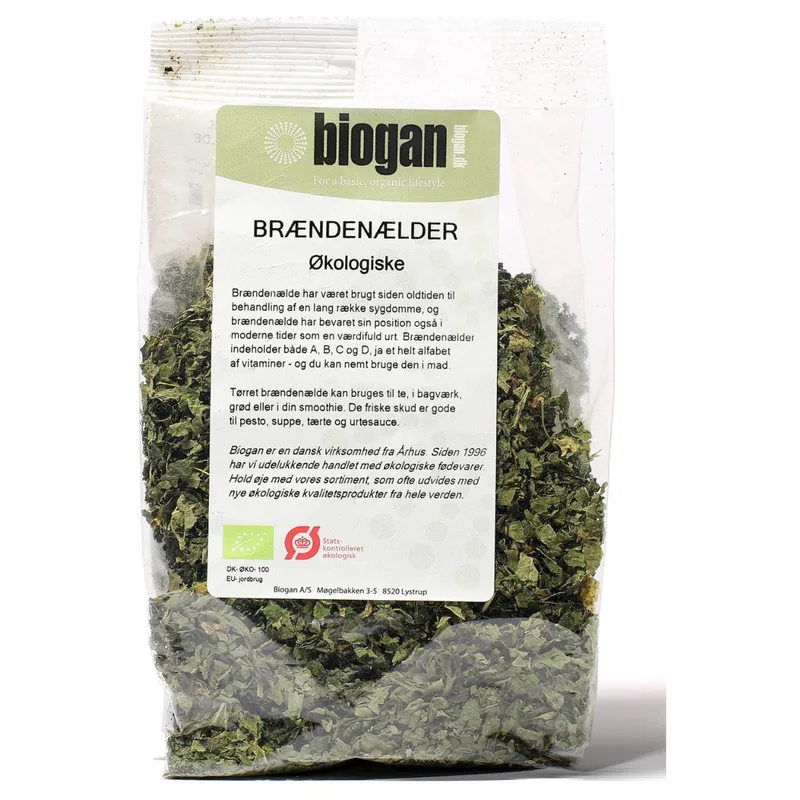 Brændenælder Østrig Økologisk - 50 gram - Biogan