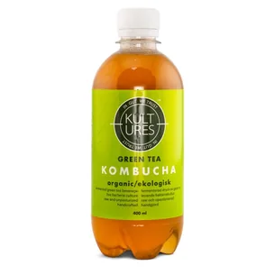Kultures Kombucha, Grøn te, 400 ml