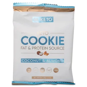 BeKeto KETO Cookie, Cocunut & Almond, 50 g