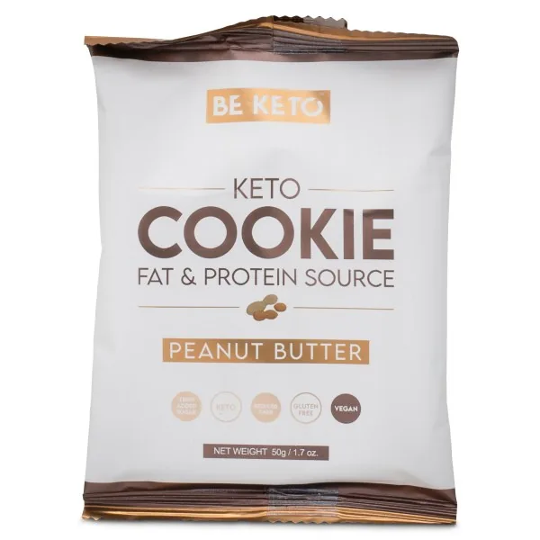 BeKeto KETO Cookie, Peanut butter, 50 g