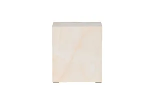 Venture Home York High Sofa bord - Light Yellow / Marble Look MDF