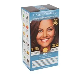 Tints of Nature Hårfarve 4CH Rich Chocolate Brown &bull; 130 ml