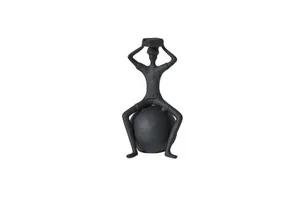 Figur - Kvinde på bold