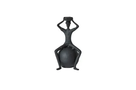 Figur - Kvinde på bold