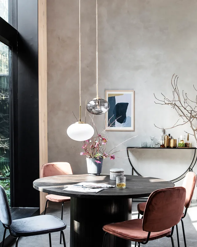 House Doctor - Lampe, Opal, Hvid