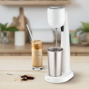 Elektrisk drinkmikser i hvid finish fra Mühler - Hurtig levering
