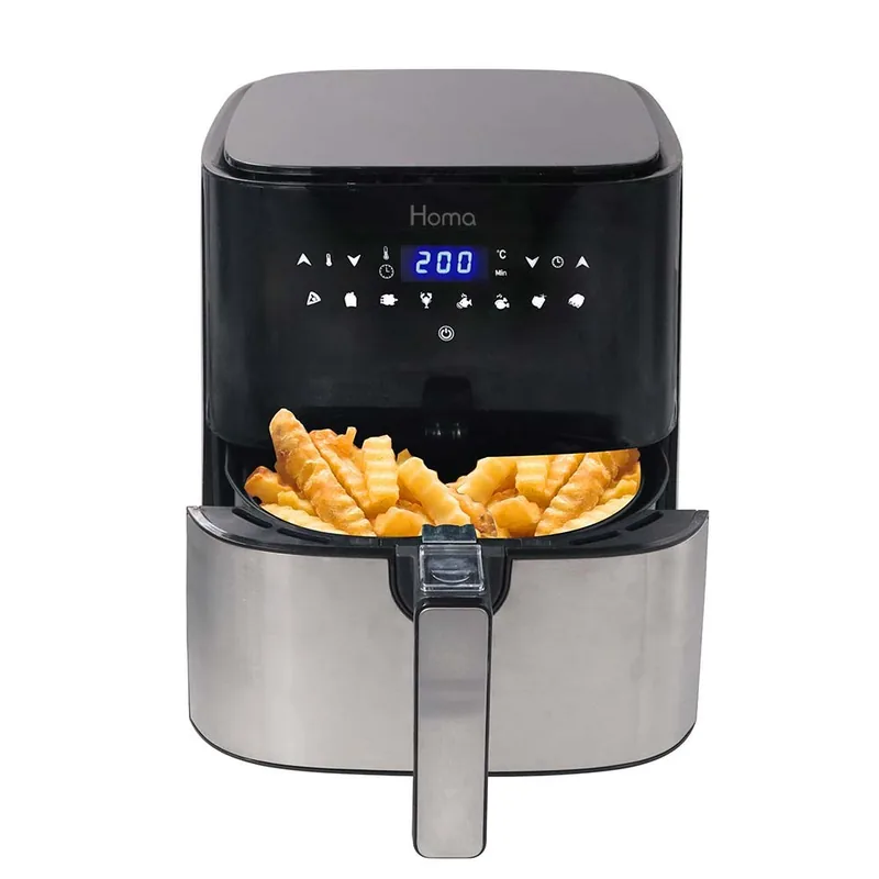 Air Fryer fra Homa 3,5 liter. Elektronisk med 7 programmer og LED Display - Billig fragt