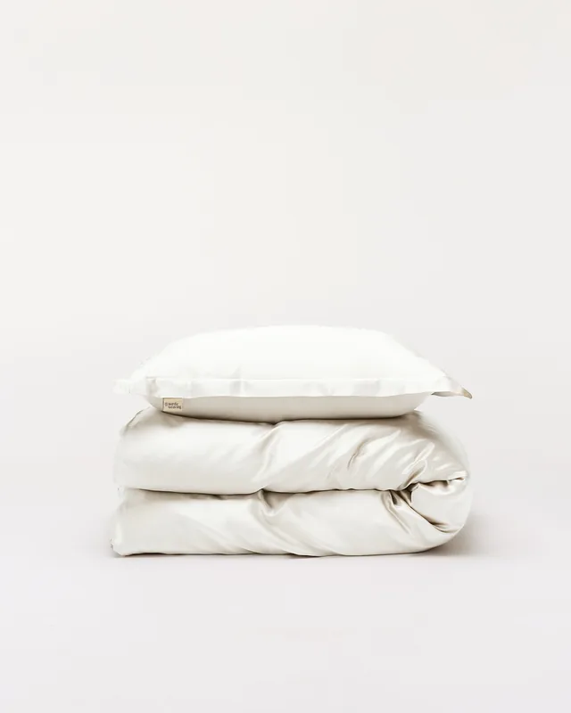 Silkesengetøj ivory