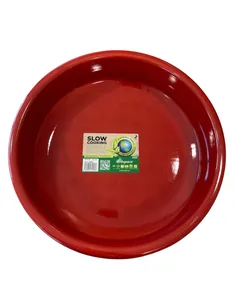 Rødt Lerfad Graupera - 14cm