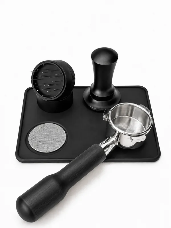Barista sæt med bundløst portafilter  Sage 54 mm  Wenge
