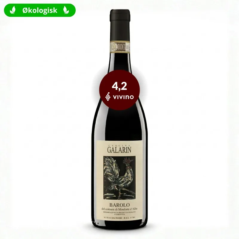 Cascina Galarin Barolo 2022, Piemonte, Italien (Økologisk)