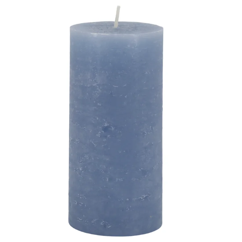 Bloklys Rustik Sky Blue - Chic Antique 15cm