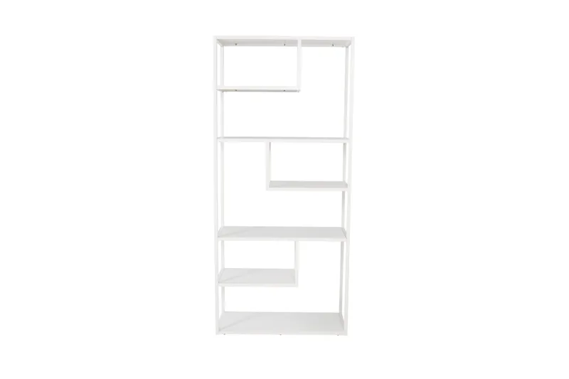 Venture Home - Staal bogreol, hvid 190 cm