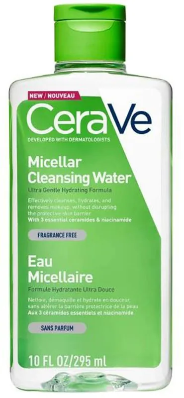 Cerave micellar cleansing water ultra gentle hydrating formula 295ml