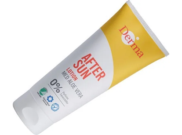 Derma after sun lotion med aloe vera 0% 200ml