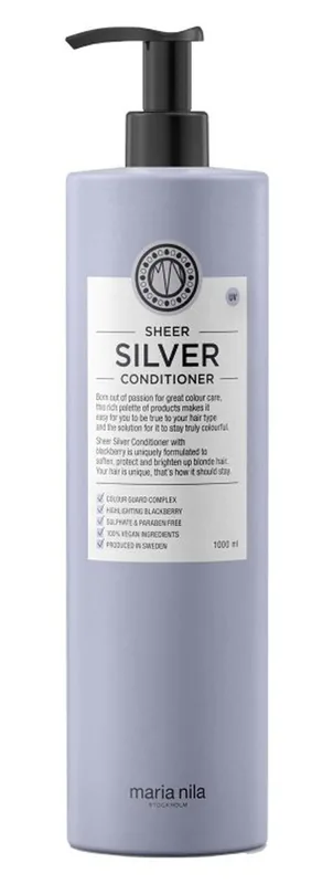 Maria nila stockholm sheer silver conditioner 1L