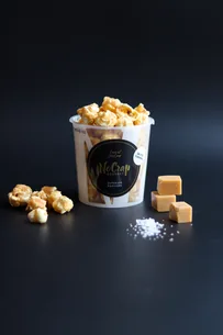 Popcorn med saltkaramel - NoCrap Gourmet