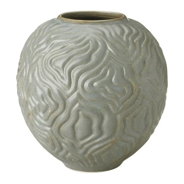 Knabstrup Solum Vase 15cm. - Sage