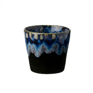 Costa Nova Gres Espressokop Dia 6,5 x 6 cm 10 cl Sort